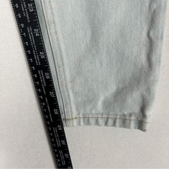 Volcom Brand Jeans Skinny Fit Button Fly Women’s 24 High Rise Light Wash Denim - Picture 11 of 13